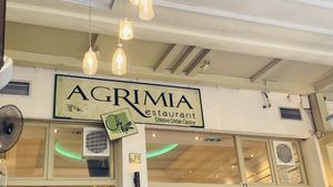   at Agrimia Restaurant in Crete