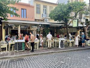 Restaurant   at Agrimia Restaurant in Crete
