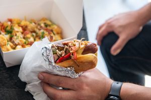  at Stand-Up Burgers in Culver City