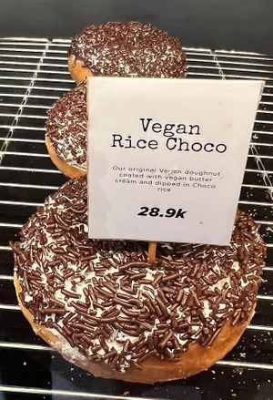 Vegan rice choco  at Dough Darlings in Seminyak