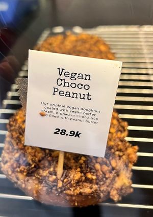 Vegan choco peanut  at Dough Darlings in Seminyak