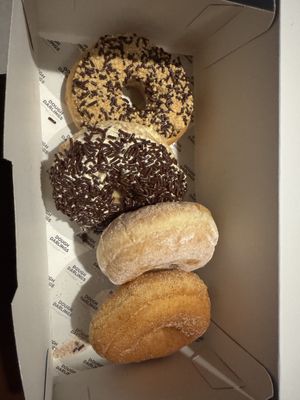 All four flavors available   at Dough Darlings in Seminyak