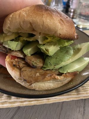 Tempeh sandwich  at North Sister Cafe in Osterville
