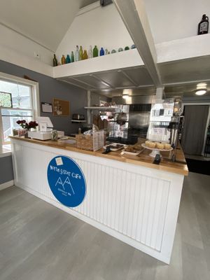 Ordering counter  at North Sister Cafe in Osterville