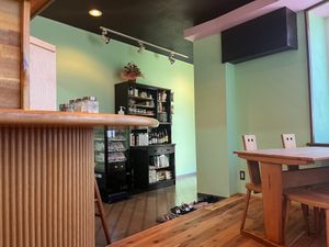 inside shop at Velglow in Hirosaki