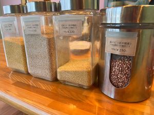 grains for sale (bulk) at Velglow in Hirosaki