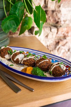 Falafel balls at FLFL - Arnhem in Arnhem