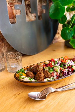Falafel salad at FLFL - Arnhem in Arnhem
