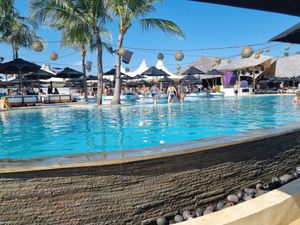 . at Finns Beach Club in Canggu