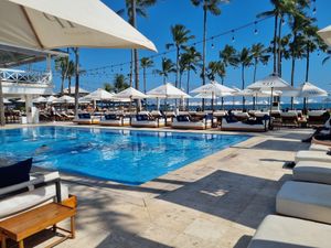 . at Finns Beach Club in Canggu