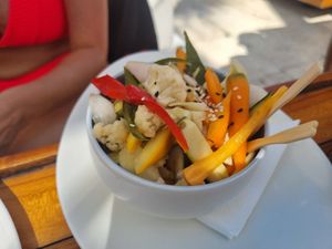 . at Finns Beach Club in Canggu