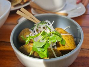 . at Finns Beach Club in Canggu