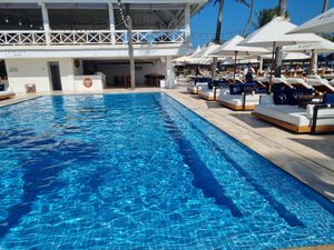 . at Finns Beach Club in Canggu