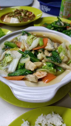 砂锅面 at Fu Da De Vegetarian 福大德 in North Singapore