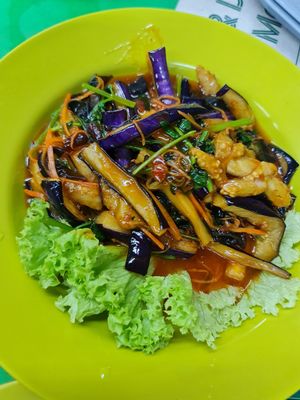 Yu Xiang Eggplant ~ 20/12/22 at Fu Da De Vegetarian 福大德 in North Singapore