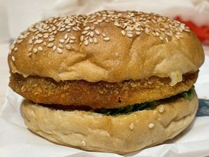 Vegan burger, €2.98  at Bread Factory in Athens