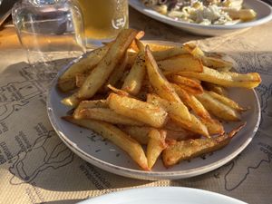 Fries  at Nefeli-Anait in Kefalonia