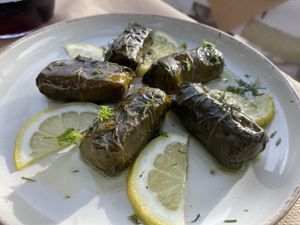 Dolmades   at Nefeli-Anait in Kefalonia