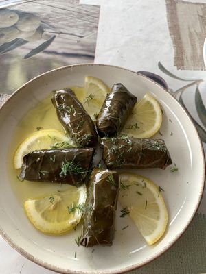 Dolmades  at Nefeli-Anait in Kefalonia