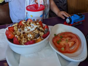 Almost yogurt sundae at Stacks in Campbell