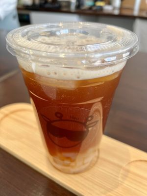 Peach Assam tea   at Hea Tea & Coffee in Aberdeen