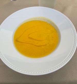 Vegetable soup (appetizer)  at Casa Del Mar in Albufeira