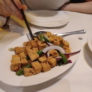 Salt and pepper tofu at Tao Tao Ju in London