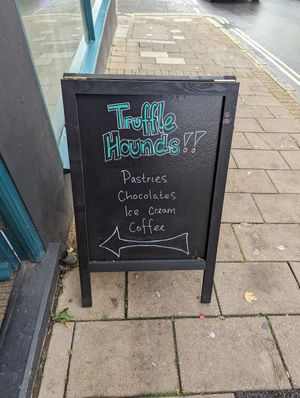  at Truffle Hounds Chocolate in Exeter