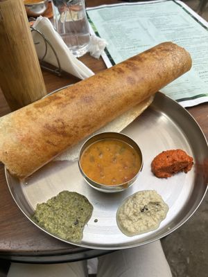 Masala dosa   at Anna's Mess in Rishikesh