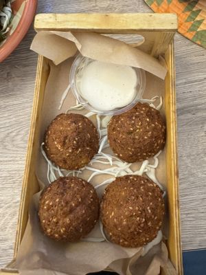   at Yalla Yalla Lebanese Food in Rome