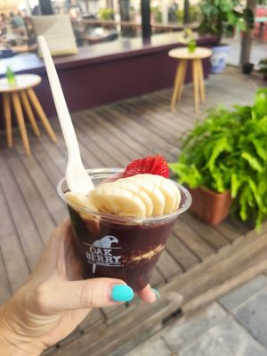 One açai bowl (little one) at Oakberry in Marbella
