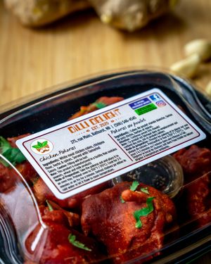 Chicken Pakora (Fritters) at Dilli Delight in Bathurst