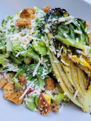 Baby gem salad at Avant Garden Bistro in Los Angeles