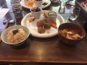 Set lunch at Nezu no ya in Tokyo