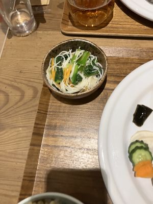 noodles  at Nezu no ya in Tokyo