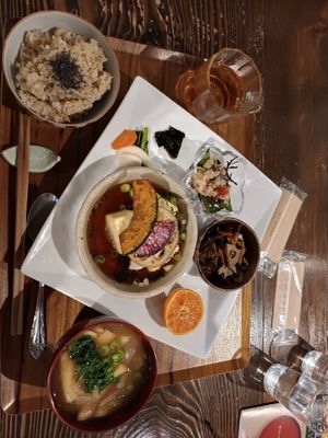 Set lunch meal 1700¥ at Nezu no ya in Tokyo