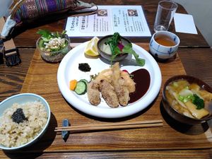 Special lunch set at Nezu no ya in Tokyo