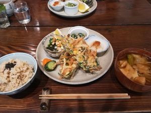 Daily lunch JPY1450 at Nezu no ya in Tokyo