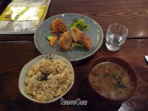 Lunch set at Nezu no ya in Tokyo