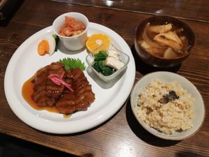 Day menu at Nezu no ya in Tokyo