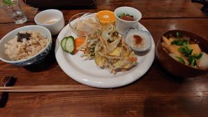 Higawari teishoku at Nezu no ya in Tokyo