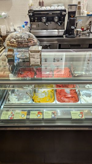 . at Venchi in Siena