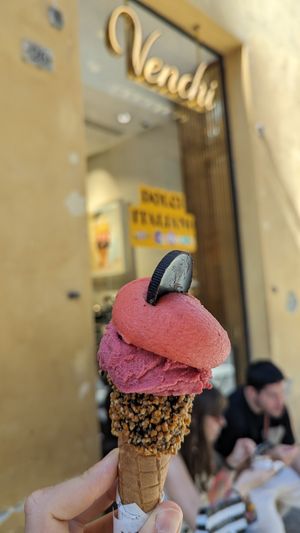 . at Venchi in Siena