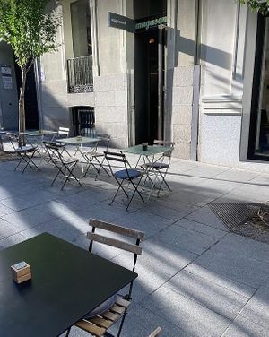 Terrace at Magasand Retiro in Madrid