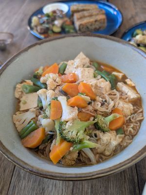 Taiwanese style ramen noodle soup. The best! at Nigiro Teacafe in Cape Town