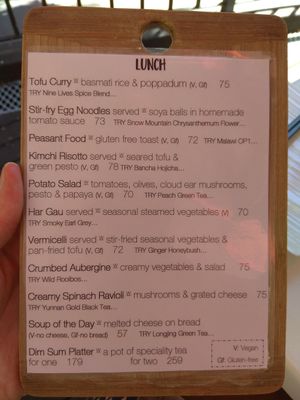 V is for vegan :) at Nigiro Teacafe in Cape Town