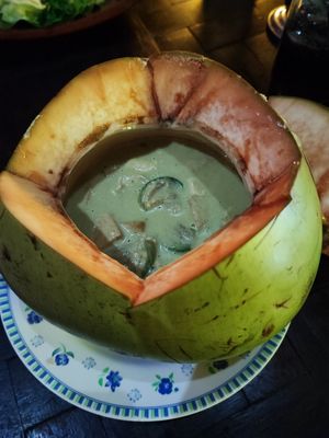 Keng Kio Wan Tofu at Sawassdeeka Thai Restaurant & Bar in Kuta