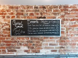 highly recommend the cheesecake. nice asthetic. at The Steakist in Arundel