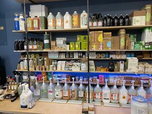 Cleaning products at Art of Zero Living in South East London