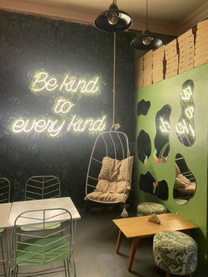 Interior del local  #Veganuary at Coma Veggie in Buenos Aires